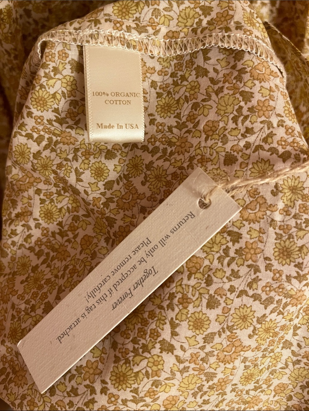 Christy Dawn Bodie Dress Daffodil Blooming Meadow L - Picture 4 of 5
